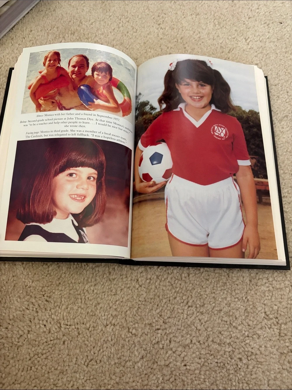 Monica's Story Hardcover Book - by Andrew Morton